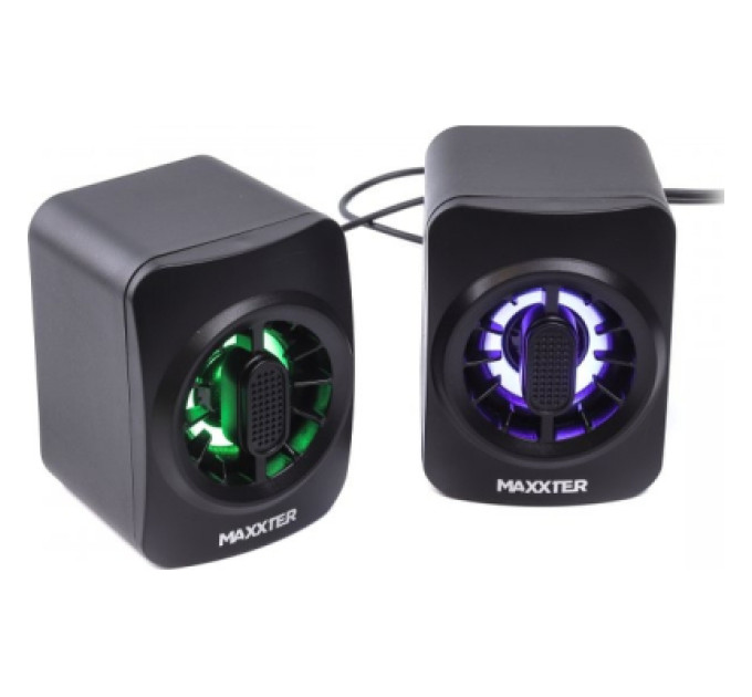 Maxxter Акустична система Maxxter CSP-U005RGB USB Black (CSP-U005RGB)