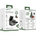Acefast Зарядний пристрій Acefast Wireless QI 3in1 15W E18 Rubik''s (6974316282884)