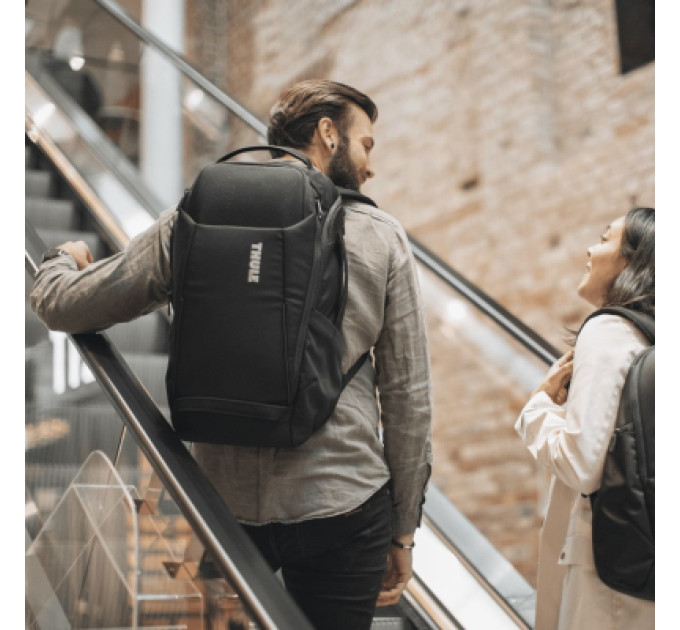 Thule Рюкзак для ноутбука Thule 14" Accent Recycled Backpack 20L TACBP-2115 black (3205380)