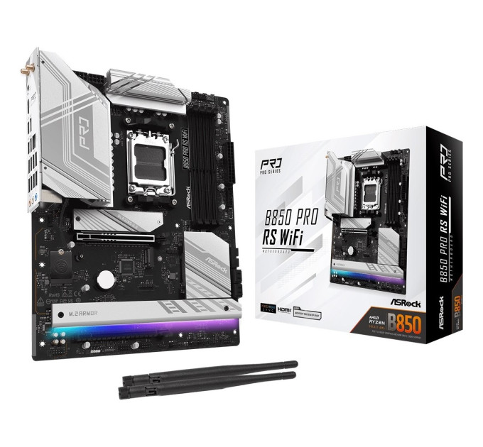 ASRock Материнська плата ASRock B850 Pro RS WiFi Socket AM5
