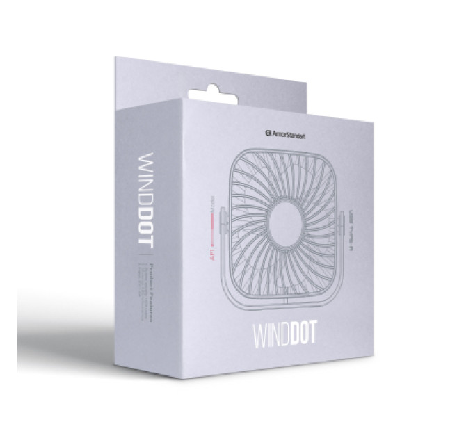 Armorstandart USB вентилятор Armorstandart WindDot AF1 USB-A Dark Blue (ARM85147)