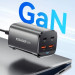 Essager Зарядний пристрій Essager 2xUSB-C + 2xUSB 67W GaN (ECT2AC-JYB0G-Z)