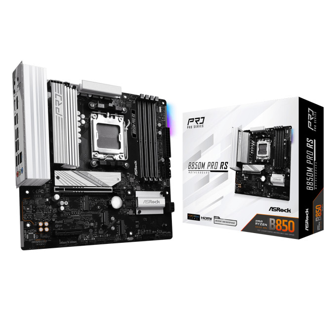 ASRock Материнська плата ASRock B850M Pro RS Socket AM5