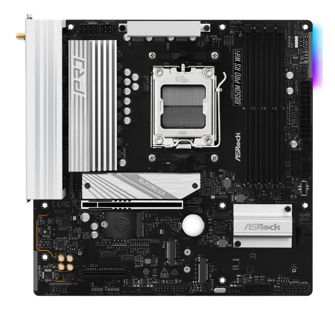ASRock Материнська плата ASRock B850M Pro RS WiFi Socket AM5