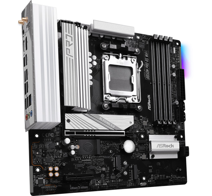 ASRock Материнська плата ASRock B850M Pro RS WiFi Socket AM5