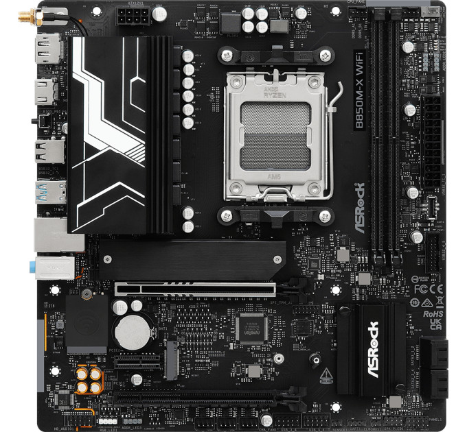 ASRock Материнська плата ASRock B850M-X WiFi R2.0 Socket AM5