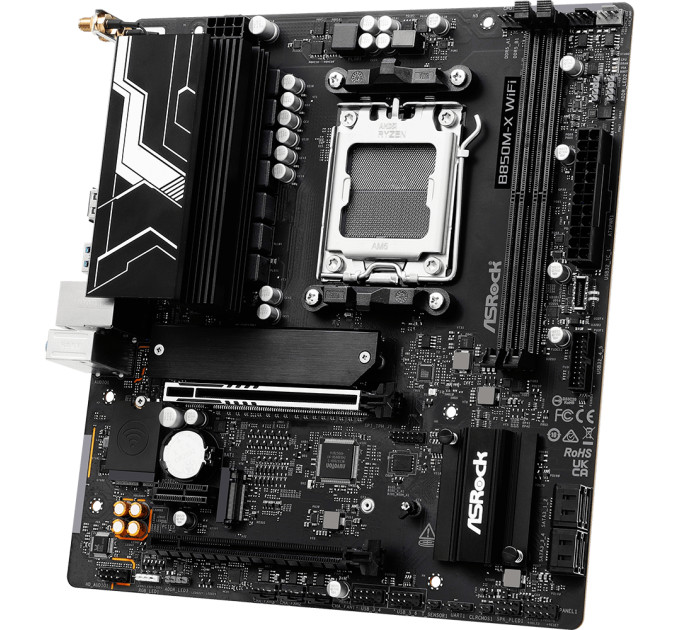 ASRock Материнська плата ASRock B850M-X WiFi R2.0 Socket AM5