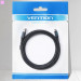 Vention Дата кабель USB 2.0 A Male to C Male 3A Cable 1.5M Black VENTION (COKBG)