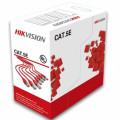Hikvision Кабель мережевий Hikvision UTP 305м cat.5e, CU, 4*2*0,5мм (DS-1LN5E-S)