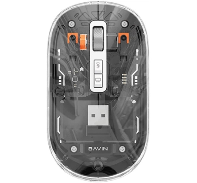 BAVIN Мишка BAVIN G-K-993 Wireless/Bluetooth Black (G-K-993-BK)