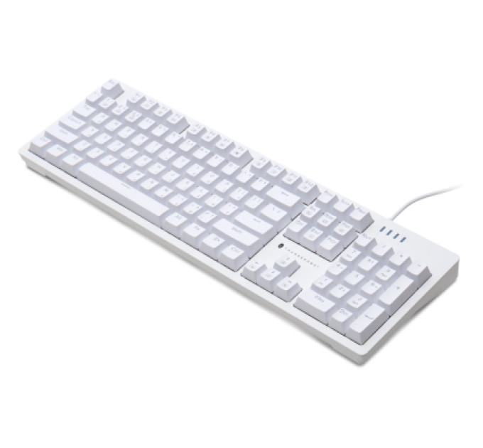 Thunderobot Клавіатура Thunderobot K104 Red Switch USB UA White (6932066308162)
