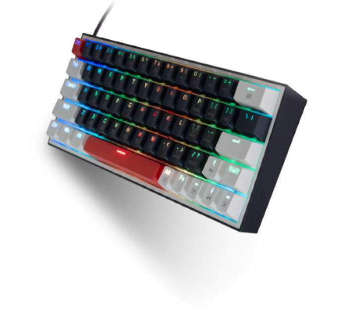 Thunderobot Клавіатура Thunderobot K63 RGB Blue Switch USB UA Blue (6932066313456)