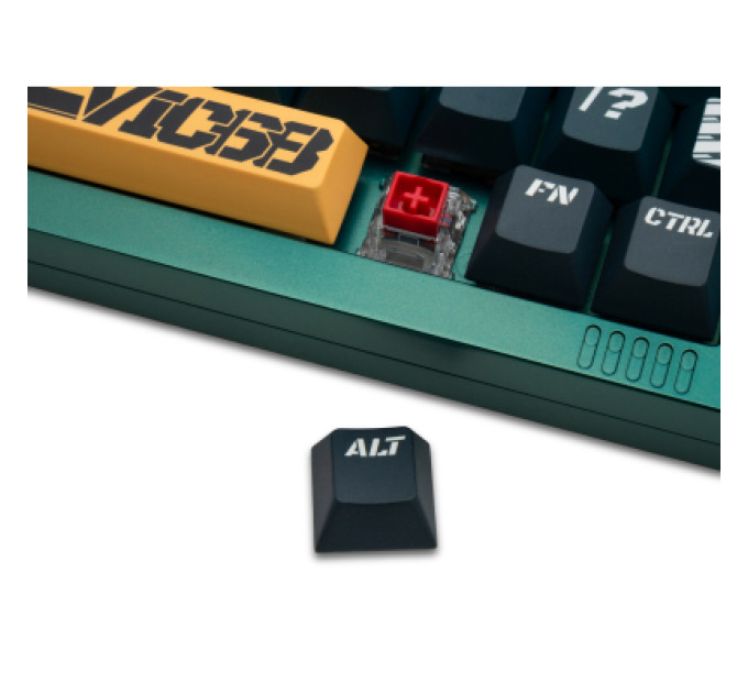 Thunderobot Клавіатура Thunderobot VIC68 TTC Ultra RGB King Magnetic Switch USB UA Parrot Green (6932066320188)