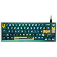 Клавіатура Thunderobot VIC68 TTC Ultra RGB King Magnetic Switch USB UA Parrot Green (6932066320188)