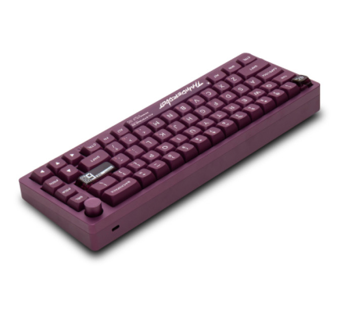 Thunderobot Клавіатура Thunderobot VIC68 Gateron Magnetic Jade Switch Purple USB UA (6932066317201)