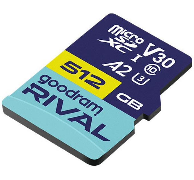 Goodram Карта пам`яті MicroSDXC 64GB UHS-I/U3 Class 10 Goodram + SD-adapter R170/W120MB/s + SD-adapter (GGSM2AA-0640R12)