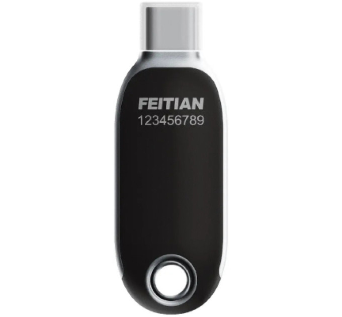 Feitian Апаратний ключ безпеки Feitian FIDO FT-K40+, USB Type C, NFC, K40 Plus-NFC (FT-K40+)