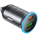 Acefast Зарядний пристрій Acefast 1xUSB-C PD65W + 1xUSB black (6974316284963)