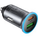 Acefast Зарядний пристрій Acefast 1xUSB-C PD65W + 1xUSB black (6974316284963)