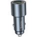 HOCO Зарядний пристрій HOCO 1xUSB-C PD30W + 1xUSB QC3.0 48W car adapter Z60 gray (6942007642095)