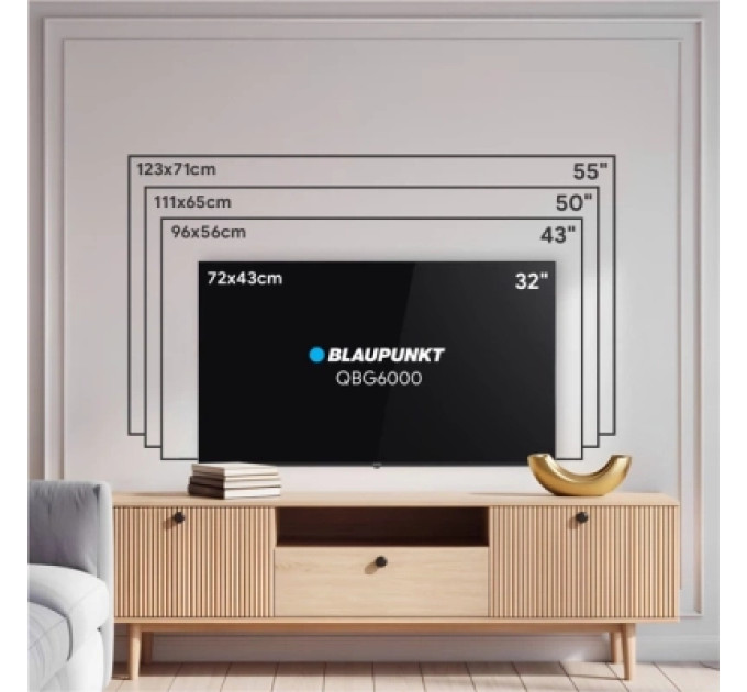 BLAUPUNKT Телевізор Blaupunkt 50QBG6000