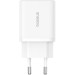 Baseus Зарядний пристрій Baseus 1xUSB-C PD30W + 1xUSB QC3.0 white (P10111404213-00)