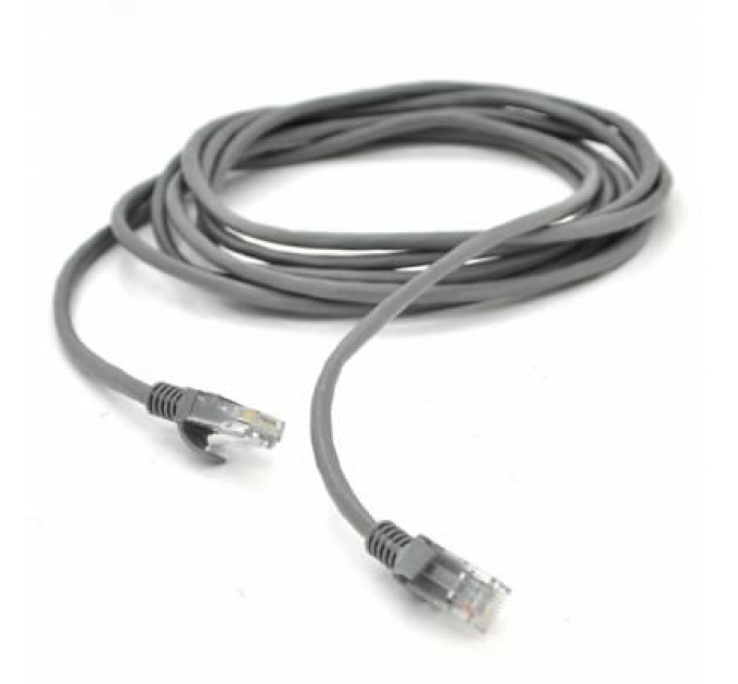 Ritar Патч-корд 1.5м, RJ-45, Cat.5e, CCA, біметал, сірий Ritar (PCR-CCA/1.5G / 19257)
