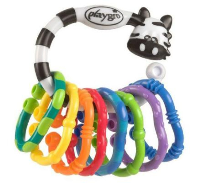 Playgro Прорізувач Playgro Цепочка Зебра (0184558)