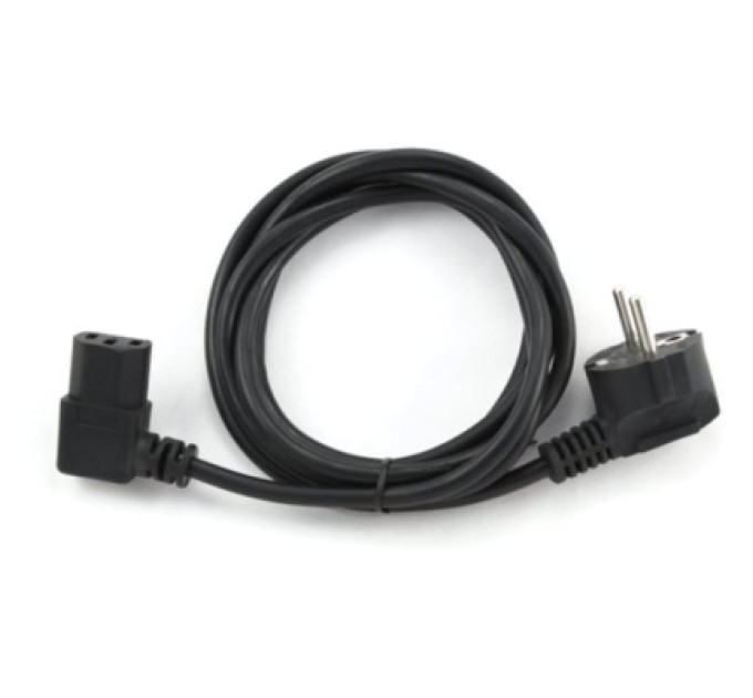 Cablexpert Кабель живлення С13 1.5m corner Cablexpert (PC-186A-VDE1B-1.5M)