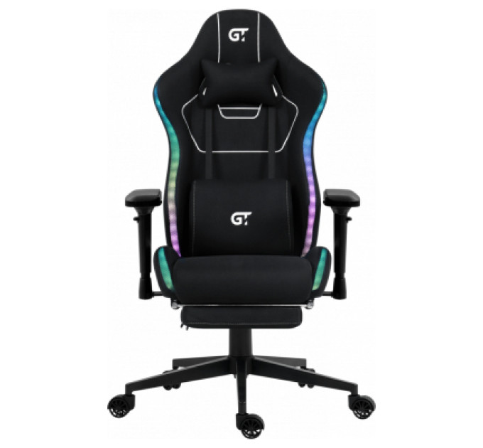GT Racer Крісло ігрове GT Racer X-2306 Black (X-2306 Fabric Black L)