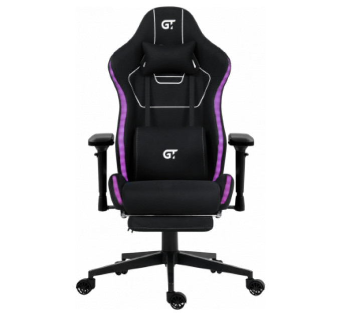 GT Racer Крісло ігрове GT Racer X-2306 Black (X-2306 Fabric Black L)