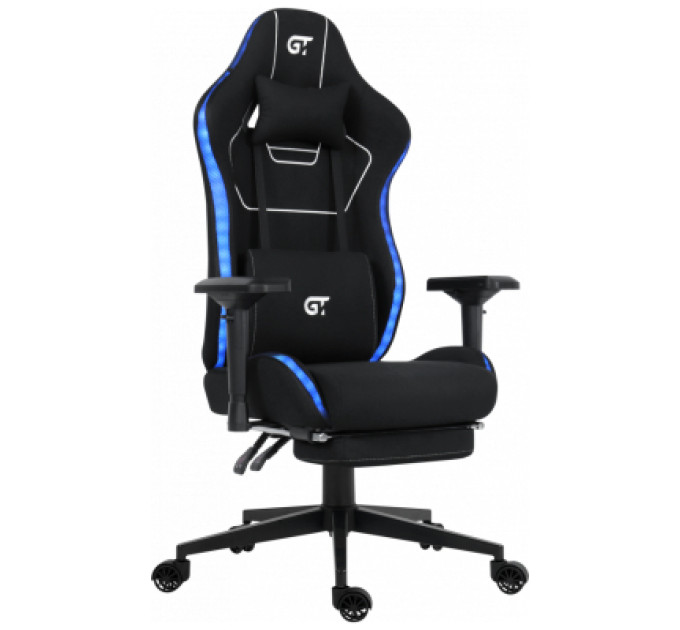 GT Racer Крісло ігрове GT Racer X-2306 Black (X-2306 Fabric Black L)