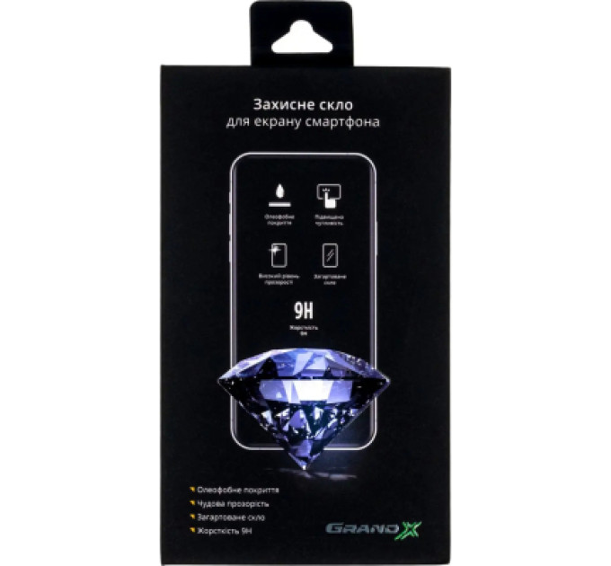 Grand-X Скло захисне Grand-X Samsung Galaxy A14 SM-A145 black (GXSGA145FCB)
