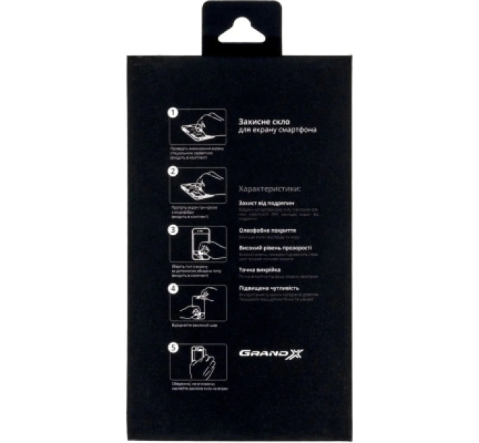 Grand-X Скло захисне Grand-X Samsung Galaxy A14 SM-A145 black (GXSGA145FCB)