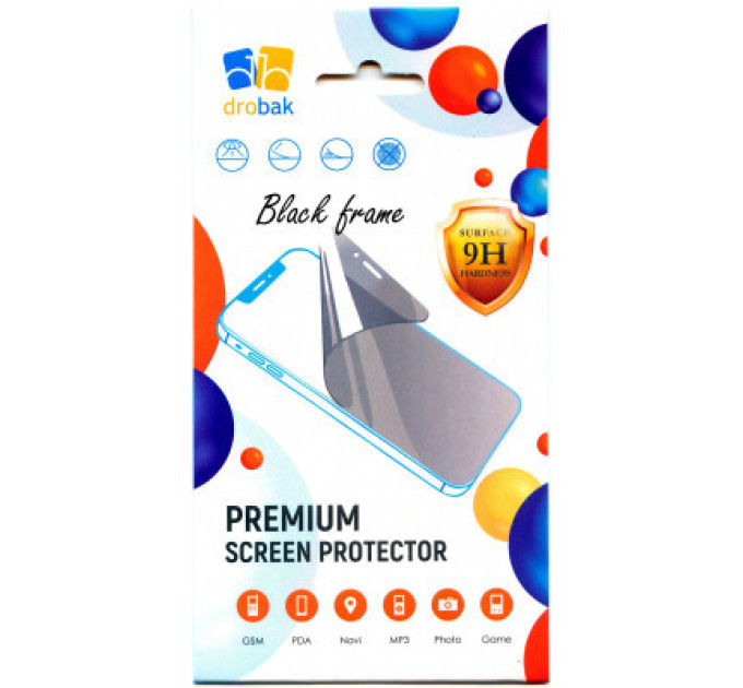 Drobak Скло захисне Drobak Samsung Galaxy A14 (Black) (717193) (717193)
