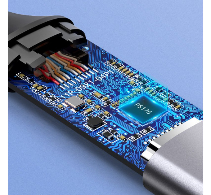 Ugreen Перехідник USB2.0 Type C to HDMI V2.0 4K60Hz 10cm CM297 gray Ugreen (70444)