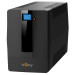 nJoy Джерело безперебійного живлення NJOY Horus Plus 1000 (PWUP-LI100H1-AZ01B), Lin.int., AVR, 4 x евро, USB, LCD, пластик