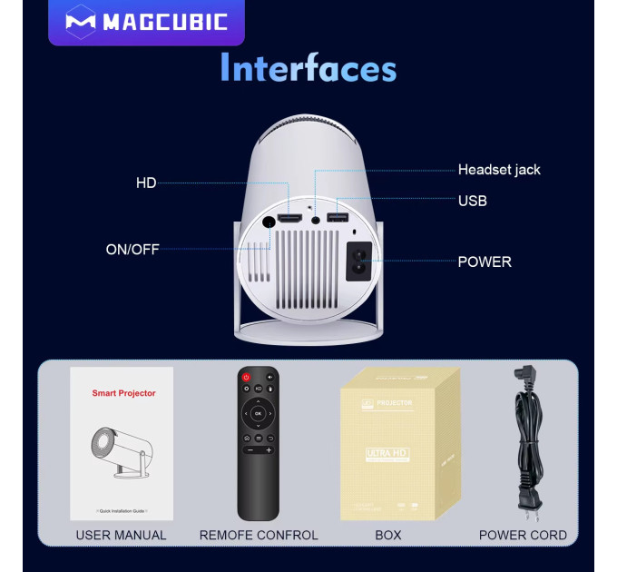 Topvision Проектор Magcubic HY300 Pro