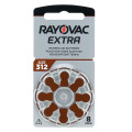 Rayovac Батарейка Rayovac Extra 312 (312AUX-8XEMF) BL 8 шт (для слухових апаратів)