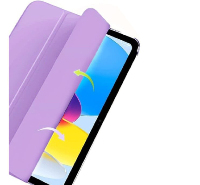 BeCover Чохол до планшета BeCover Tri Fold Hard Apple iPad 10.9" (2022/2024)/iPad (А16) 2025 11" Purple (713321)