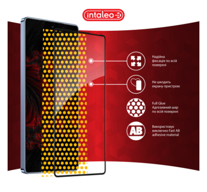 Intaleo Скло захисне Intaleo Full Glue Infinix Note 40 4G Black (1283126594915)