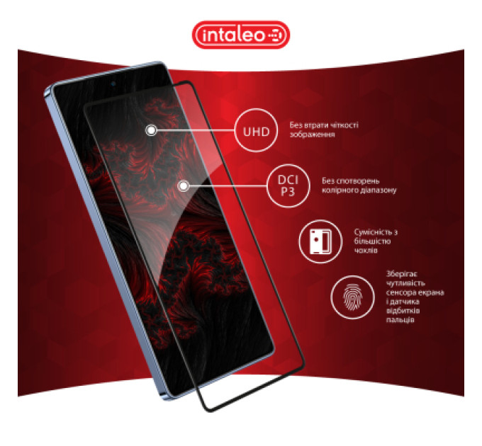 Intaleo Скло захисне Intaleo Full Glue Infinix Note 40 4G Black (1283126594915)