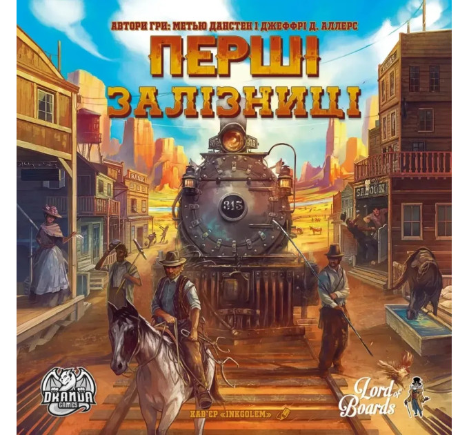 Lord of Boards Настільна гра Lord of Boards Перші Залізниці (LOB2318UA)