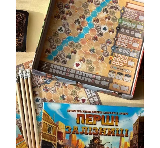 Lord of Boards Настільна гра Lord of Boards Перші Залізниці (LOB2318UA)