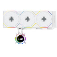 Система рідинного охолодження Lian Li HydroShift II LCD-C 360 FANLESS White (G89.GHS2LCD36W.00)