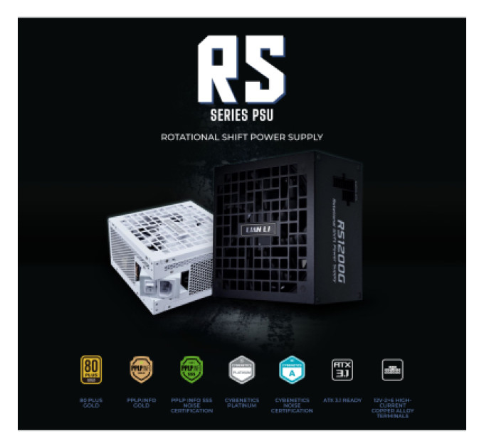 Lian Li Блок живлення Lian Li 1200W RS Gold (G9P.RS1200G.WH00.EU)