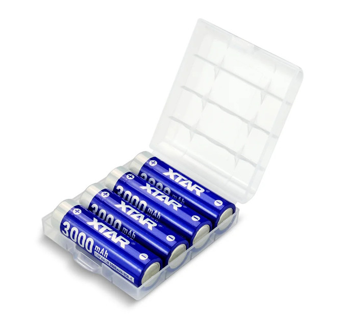 XTAR Акумулятор XTAR AA/HR06 Li-ion USB-C 3000 mAh 4 шт.