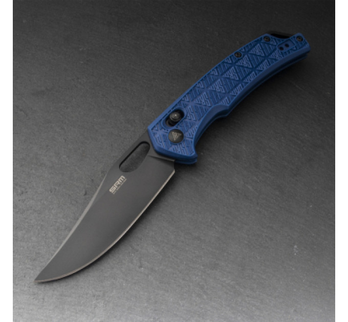 SRM Ніж SRM Retriever 9201, Blue FRN, Black Stonewash (9201-PL)