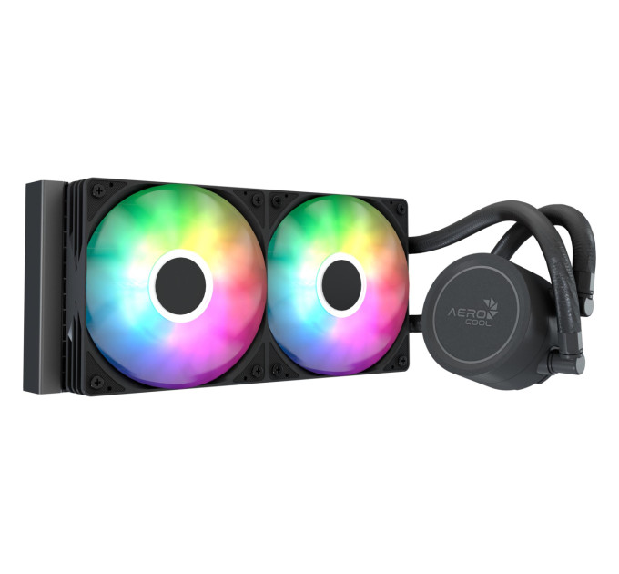 Система водяного охолодження AeroCool Abyss L240R Black (ACLA-AB24117.11)