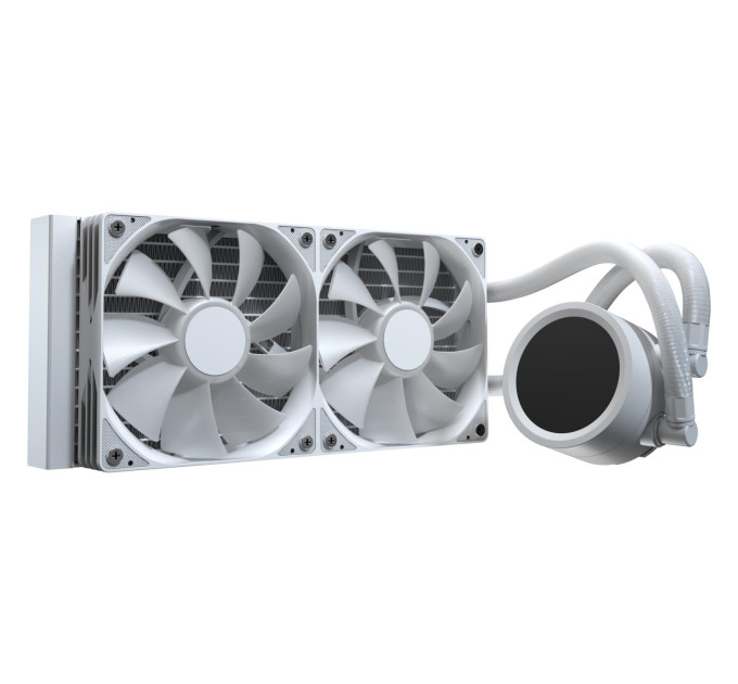 Система водяного охолодження AeroCool Abyss L240R Digi White (ACLA-AD24117.21)